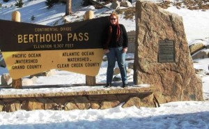 Michelle Spaldign at Berthoud Pass - Colorado 10.25.08